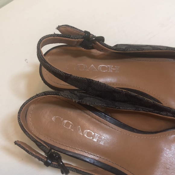 Coach wedges Size 6B. - Picture 3 of 12